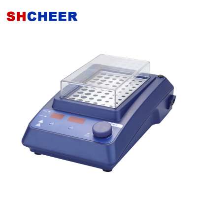 Dry bath incubator with timer function