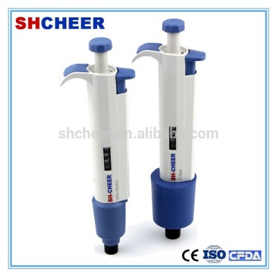 Fixed volume mechanical large pipette pens